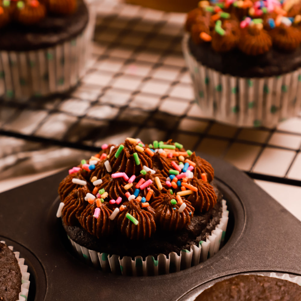 Chocolate Cupcakes With Buttercream Frosting