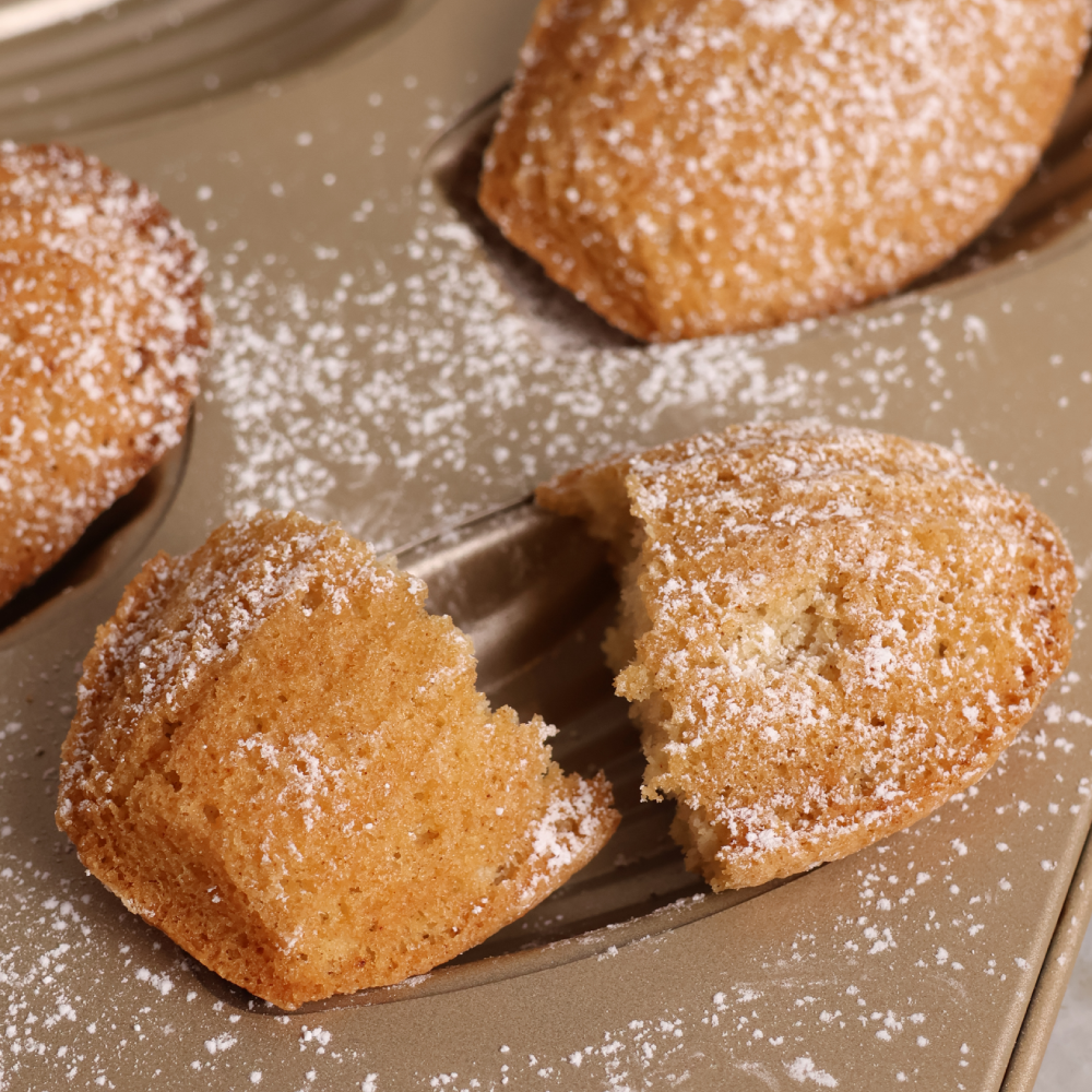 French Madeleines With Lemon Zest