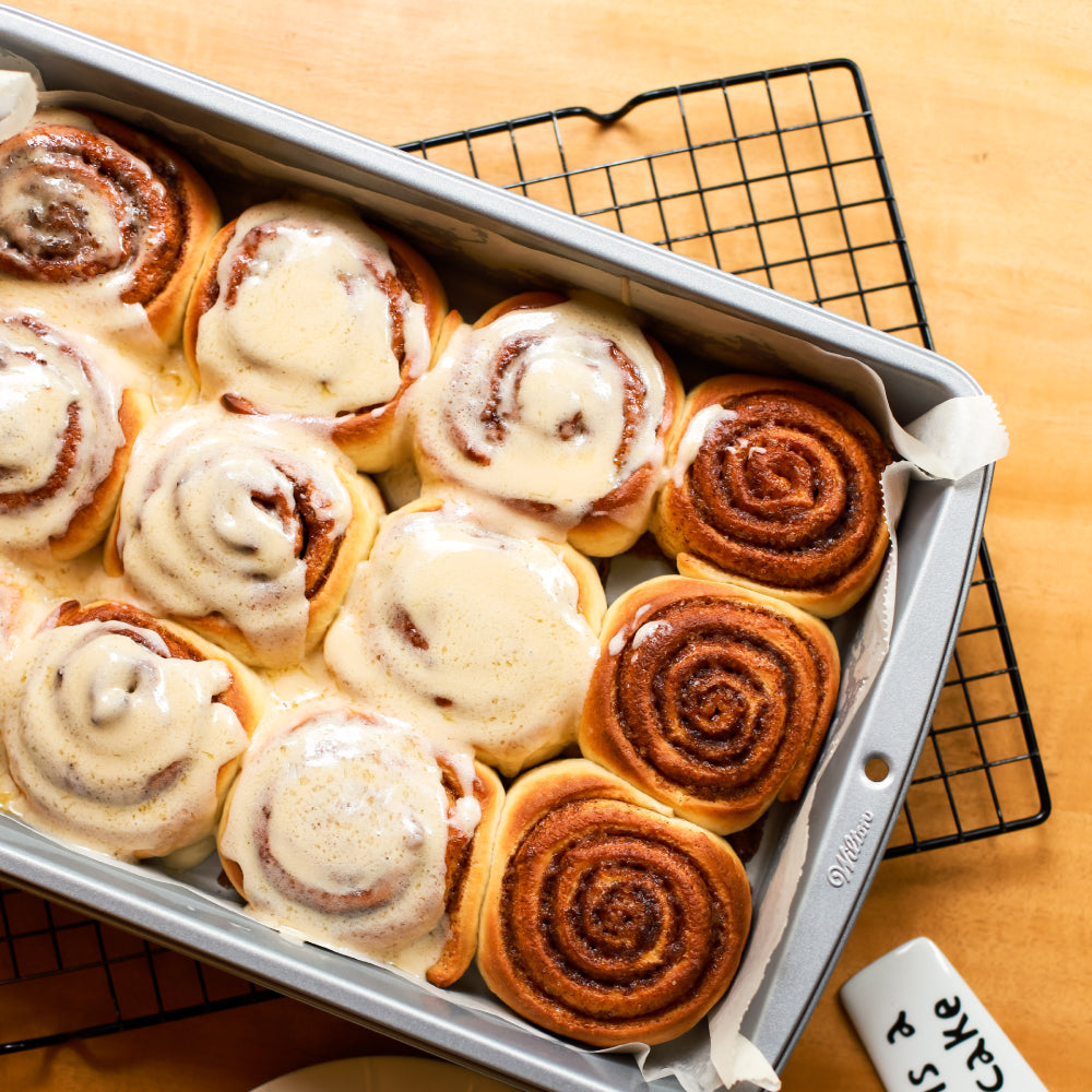 Cinnamon Rolls With Cream Cheese Frosting