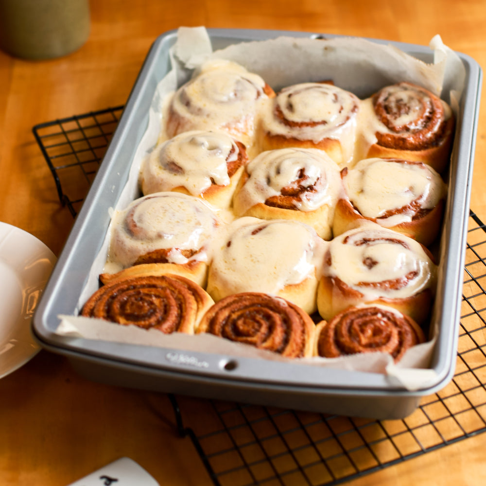 Cinnamon Rolls With Cream Cheese Frosting