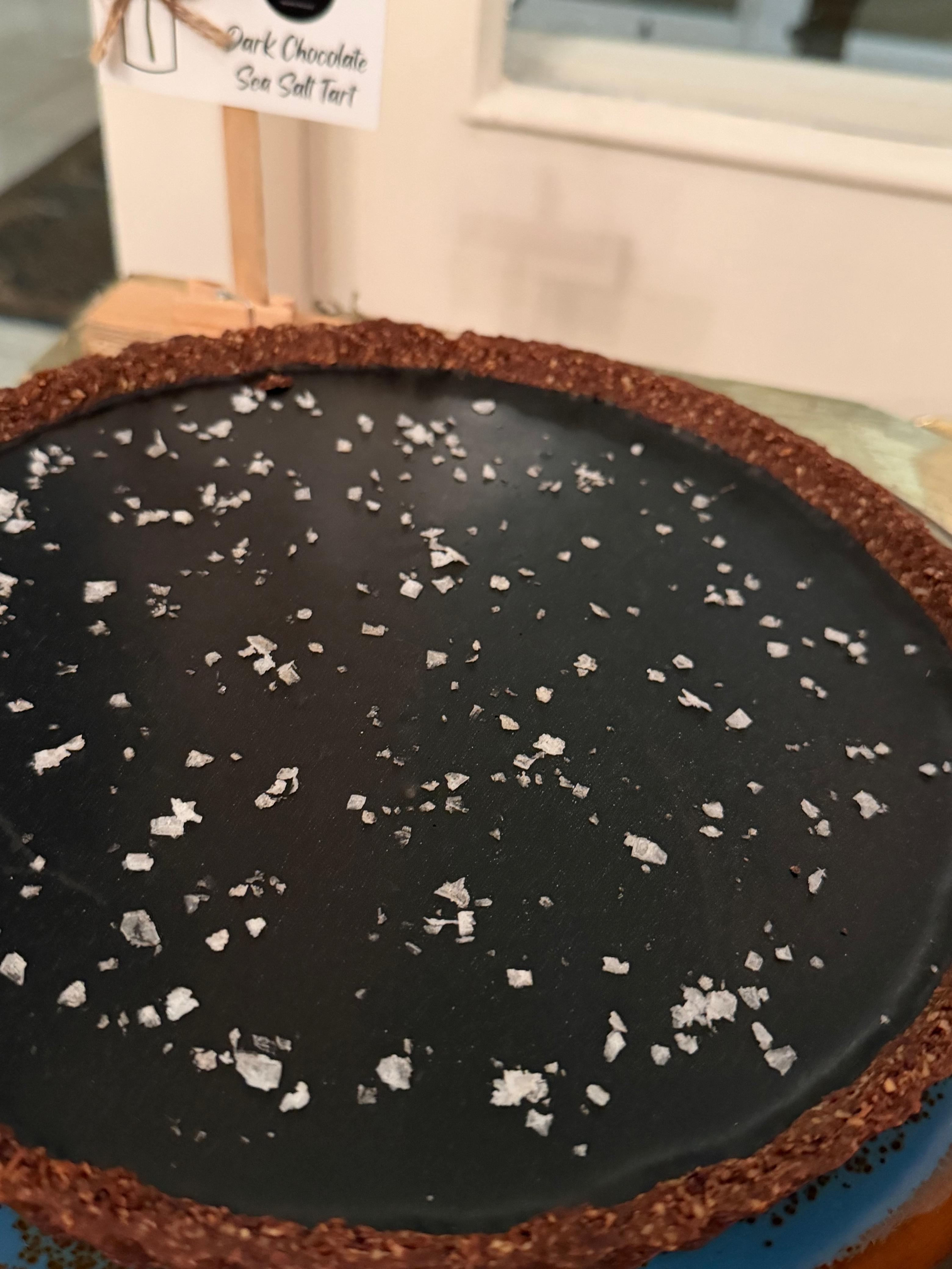 Dark Chocolate Sea Salt Tart